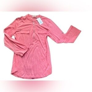 NWT Bulotus womens pink/corral blouse/top size 3XL